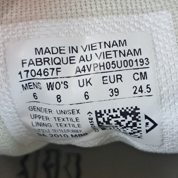 Converse All Star Chuck Taylor Low Top Blue Lagoon Shoe Men's 6 Women's 8 - Picture 10 of 11